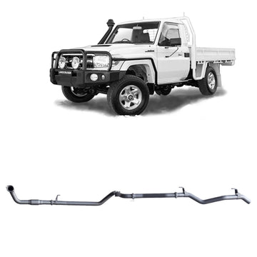 Redback Extreme Duty Exhaust for Toyota Landcruiser 79 Series 4.2L TD (01/2001 - 01/2007) - Brixton 4x4 - Buy Online Now!